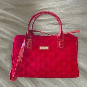 VERA BRADLEY quilted satchel